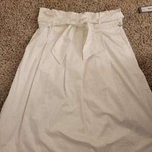 Cocktail length skirt